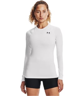 Under Armour HeatGear Compression Kadın Uzun Kollu T-Shirt Beyaz