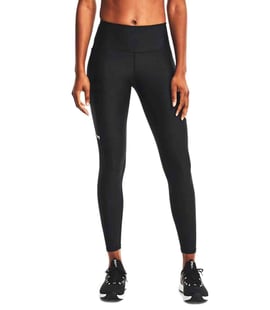 Under Armour HeatGear Hi-Rise Kadın Tayt Siyah