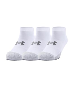 Under Armour Heatgear No Show Çorap 3'lü Paket Beyaz