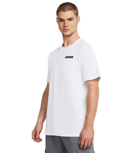 Under Armour Heavyweight Armour Label Kısa Kollu T-Shirt Beyaz