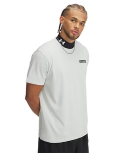 Under Armour Heavyweight Armour Label Kısa Kollu T-Shirt Su Yeşili