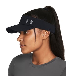 Under Armour Iso-Chill Velociti Kadın Visor Şapka Siyah