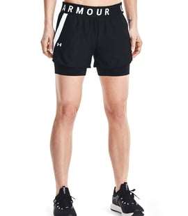 Under Armour Kadın Play Up 2 in 1 Şort Siyah