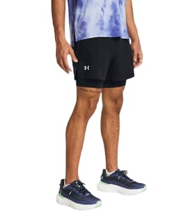 Under Armour Launch 5'' 2 In 1 Şort Siyah