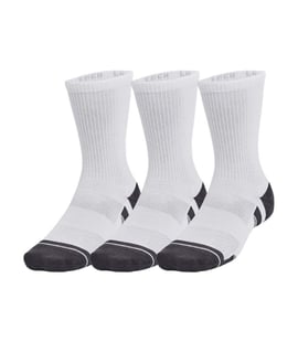 Under Armour Performance Tech 3'Lü Paket Crew Çorap Beyaz