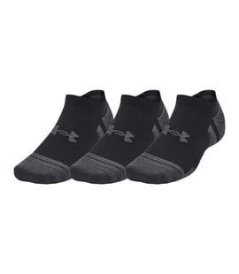 Under Armour Performance Tech 3'Lü Paket No Show Çorap Siyah