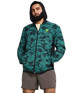 Under Armour Project Rock Iso-Chill Tide Hybrid Yeşil Siyah