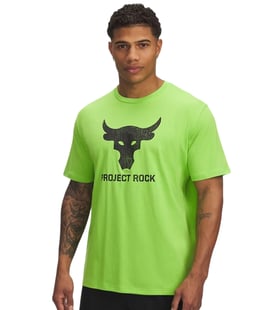Under Armour Project Rock Payoff Graphic Kısa Kollu T-Shirt Yeşil