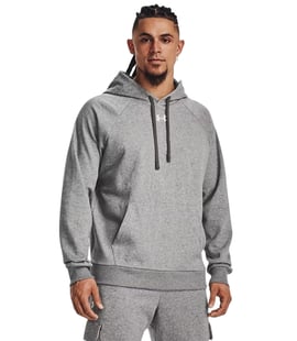 Under Armour Rival Fleece Kapüşonlu Sweatshirt Gri