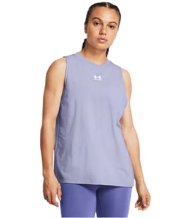Under Armour Rival Muscle Kadın Tank Atlet Lila