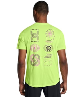 Under Armour Run Anywhere Kısa Kollu T-Shirt Yeşil