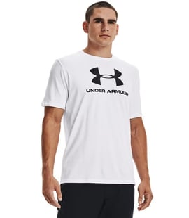 Under Armour Sportstyle Logo T-Shirt Beyaz