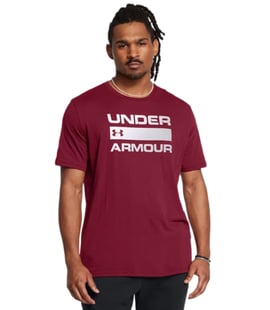 Under Armour Team Issue Wordmark T-Shirt Bordo