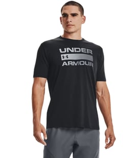 Under Armour Team Issue Wordmark T-Shirt Siyah Gri