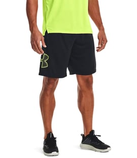 Under Armour Tech Graphic Şort Siyah Yeşil