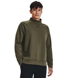 Under Armour Unstoppable Fleece Mock Sweatshirt Haki