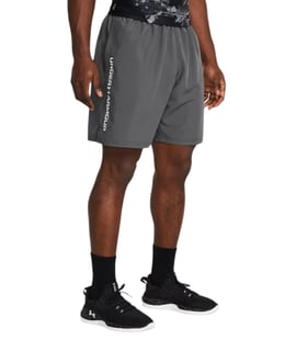 Under Armour Woven Wordmark Şort Gri