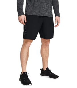 Under Armour Woven Wordmark Şort Siyah