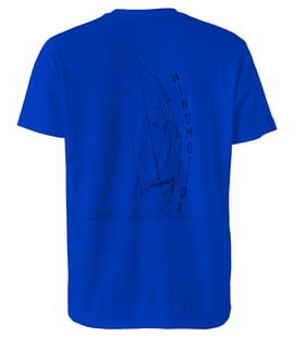 Windmotion Taila Kısa Kollu T-Shirt Mavi