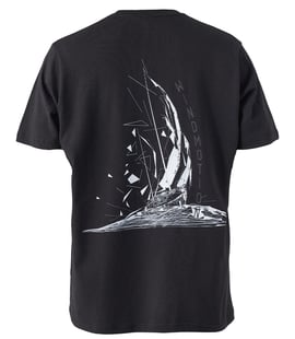 Windmotion Taila Kısa Kollu T-Shirt Siyah