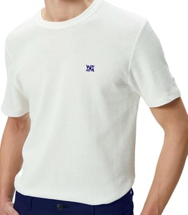 Windmotion Tefan Kısa Kollu T-Shirt Beyaz