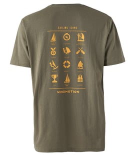 Windmotion Tobias Kısa Kollu T-Shirt Haki