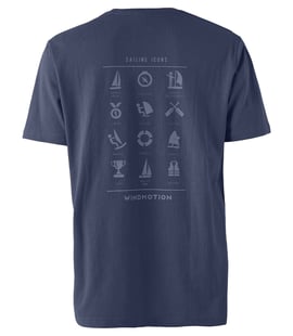 Windmotion Tobias Kısa Kollu T-Shirt Lacivert