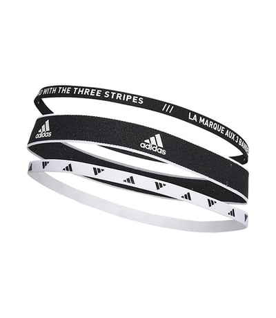 Adidas 3'lü Saç Bandı Siyah