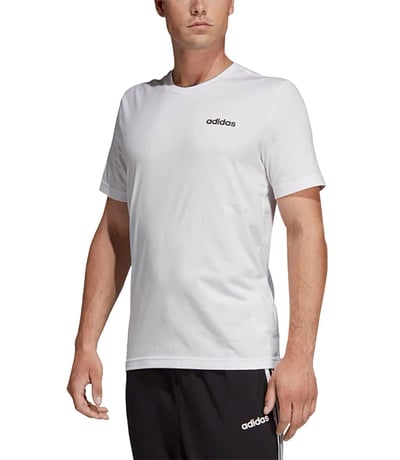 Adidas Essentials Plain T-Shirt Beyaz