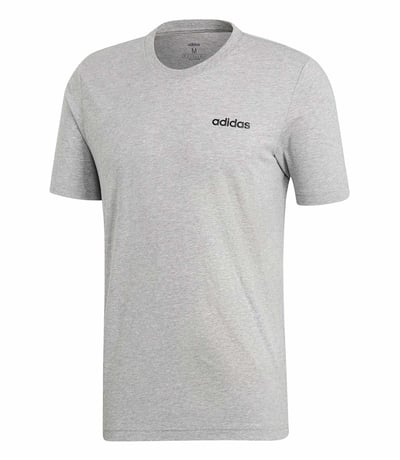 Adidas Essentials Plain T-Shirt Gri