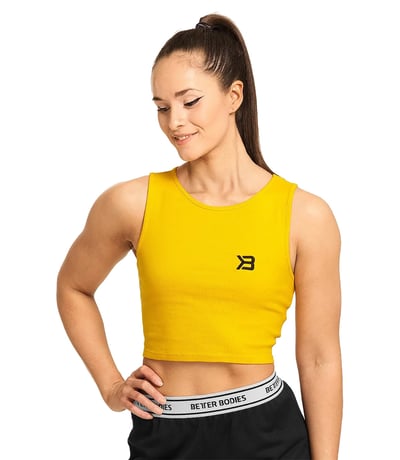 Better Bodies Astoria Laced Tank Atlet Sarı