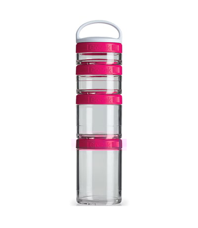 Blender Bottle Go Stak Pembe 350 ml