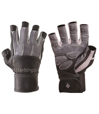 Harbinger Bioform Wristwrap Eldiven Gri
