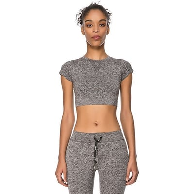 Jerf Captiva Crop Top Gri