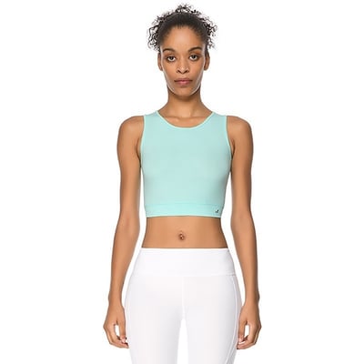 Jerf Utiva Crop Top Açık Mavi