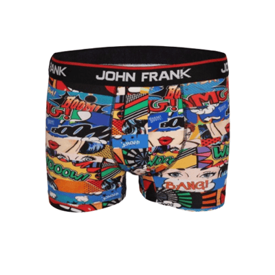 John Frank Dijital Baskılı Boxer Çok Renkli - OMG 