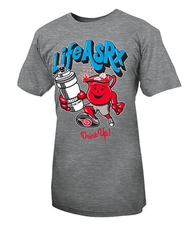 LifeASRX Stay Kool T-Shirt Gri