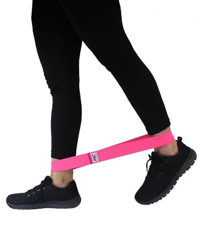 MuscleCloth Active Loop Band Direnç Bandı Pembe Orta