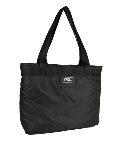 MuscleCloth Gym Tote Bag Kadın Spor Çanta Siyah