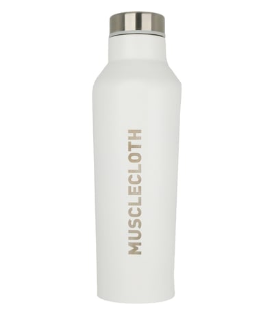 MuscleCloth Paslanmaz Çelik Termos 500 ml Beyaz