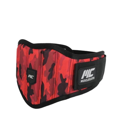 MuscleCloth PN-Core Ağırlık Kemeri Kırmızı Kamuflaj