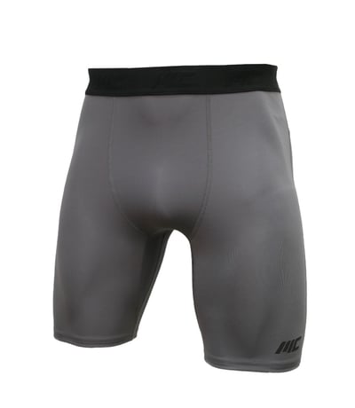 MuscleCloth Training Erkek Şort Tayt Füme