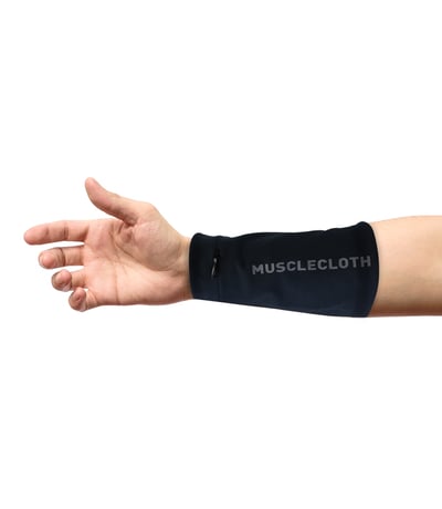 MuscleCloth Wrist Wallet Bilek Cüzdanı Siyah