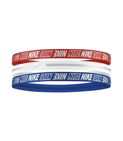 Nike Metallic Headbands 3'lü Saç Bandı Çok Renkli