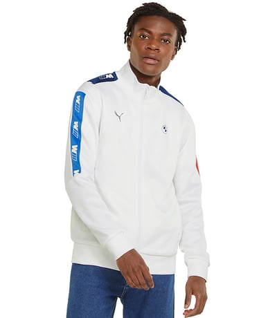 Puma Bmw Mms T7 Track Jacket Beyaz