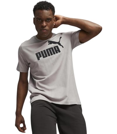 Puma Essentials Logo T-Shirt Gri