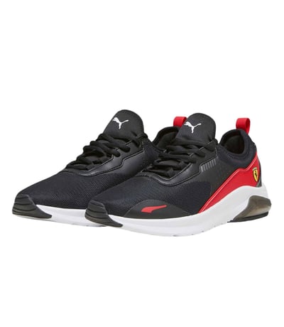 Puma Ferrari Electron E Pro Ayakkabı Siyah Kırmızı