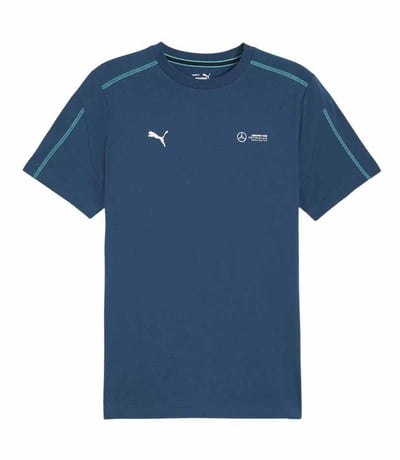 Puma Mercedes AMG Petronas MT7 Kısa Kollu T-Shirt Mavi