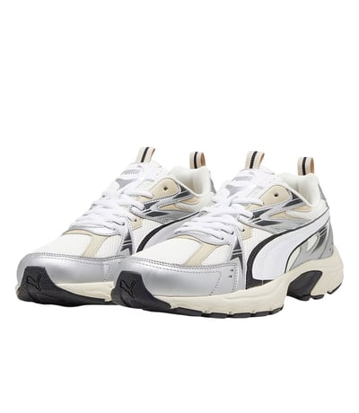Puma Milenio Tech Unisex Ayakkabı Beyaz Gri