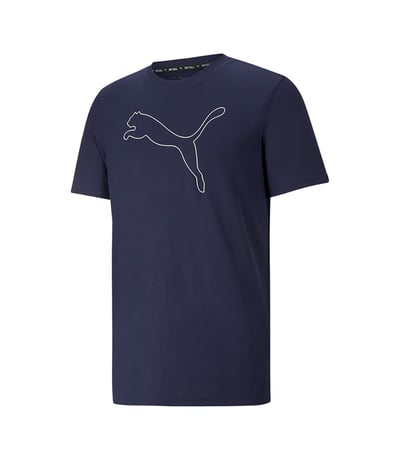 Puma Performance Cat Kısa Kollu T-Shirt Lacivert